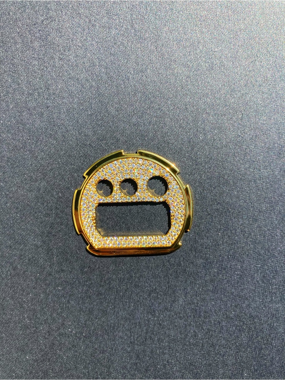 ✨ Iced Moissanite G-Shock Inner Bezel 💎 GRA Certificate Included ✨